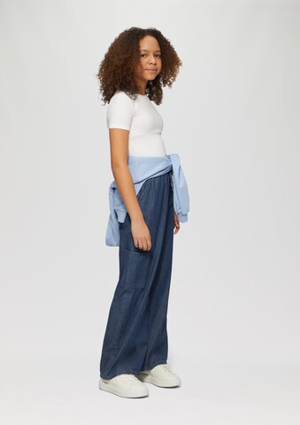 Wide Leg Jean s.Oliver en bleu