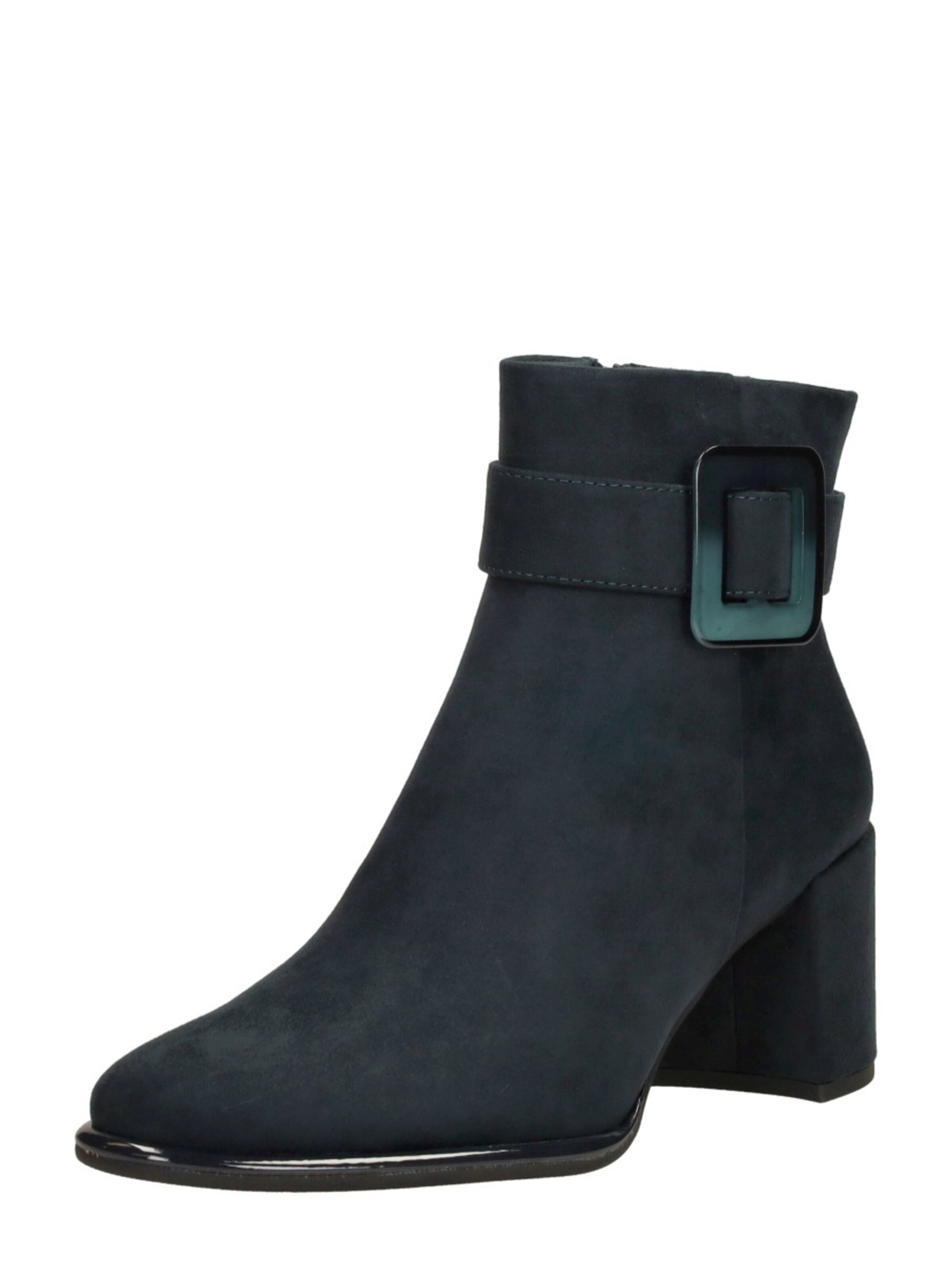 MARCO TOZZI Boots 'Enkellaarsjes Hak' in Blauw