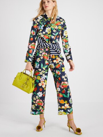 Kate Spade Loosefit Kalhoty – modrá