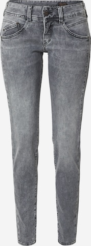 Herrlicher Slimfit Jeans 'Gila' i grå: framsida