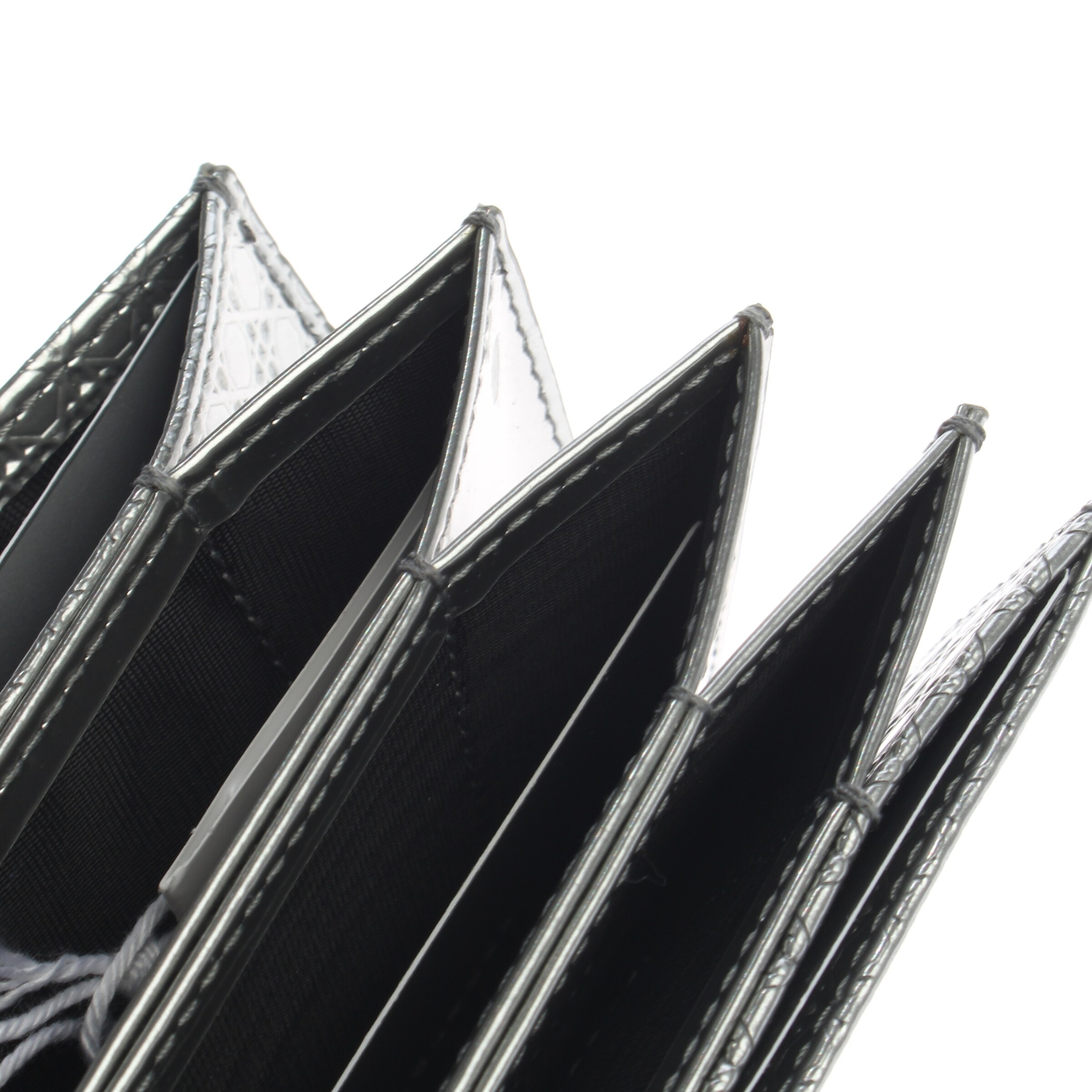 Dior Small Leather Goods in One size in Silver