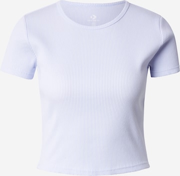 mėlyna CONVERSE Marškinėliai: priekis