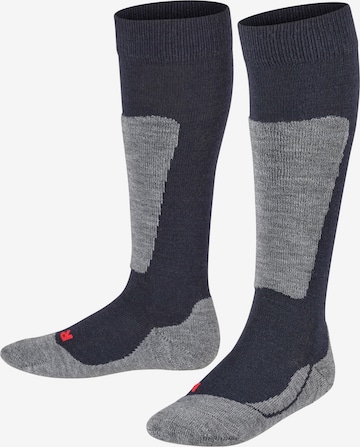 Chaussettes de sport 'Active Ski' FALKE en bleu : devant