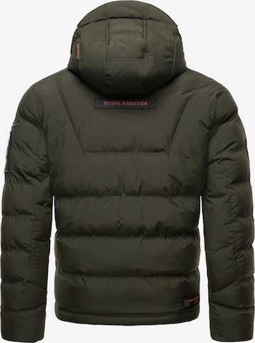 Veste d’hiver 'Arvidoo' STONE HARBOUR en vert