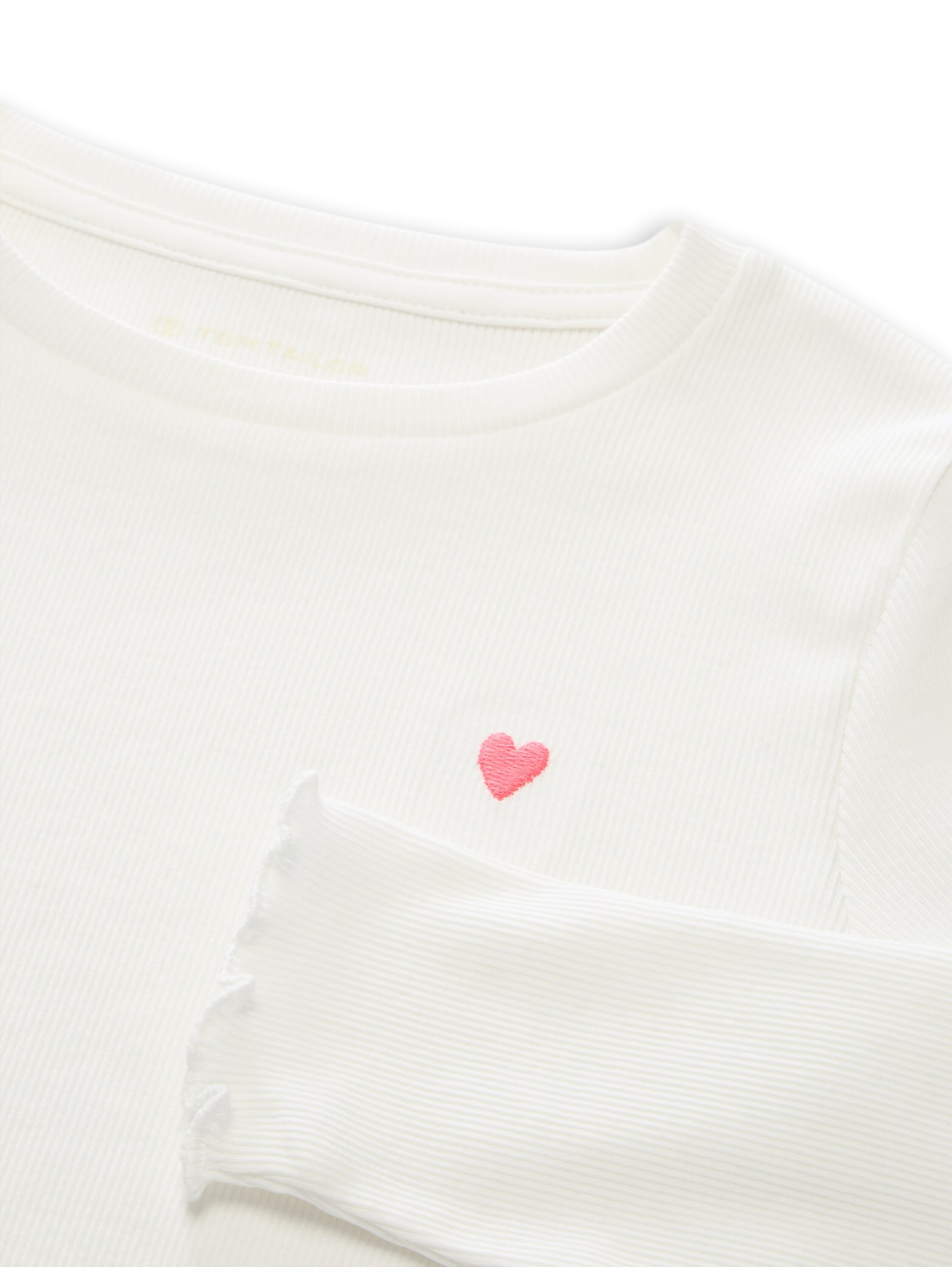 TOM TAILOR Shirt in White