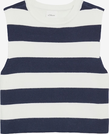 Pull-over s.Oliver en bleu : devant