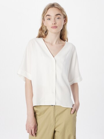 Camicia da donna 'TILDA' di OBJECT in bianco: frontale