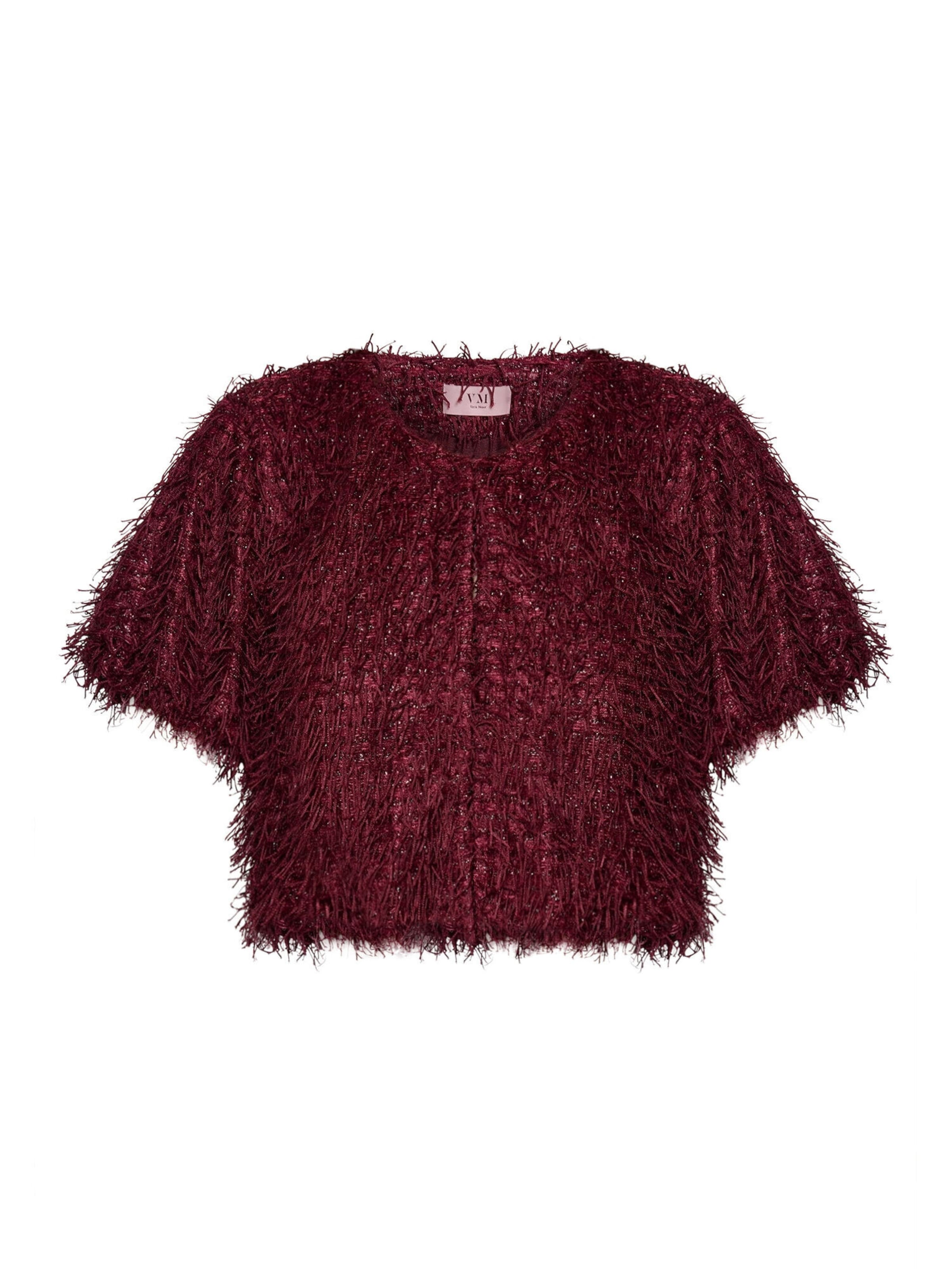 Veste mi-saison Vera Mont en rouge : devant