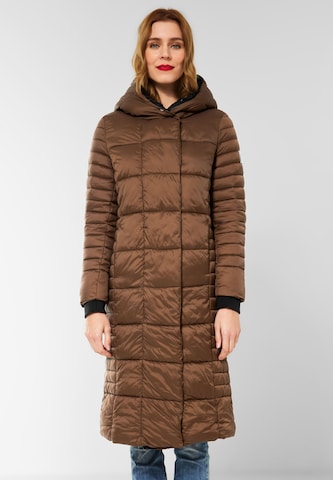 STREET ONE Winter Coat in Brown: front