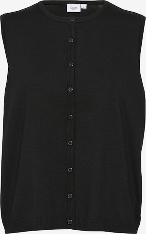 Cardigan 'Mila' SAINT TROPEZ en noir : devant