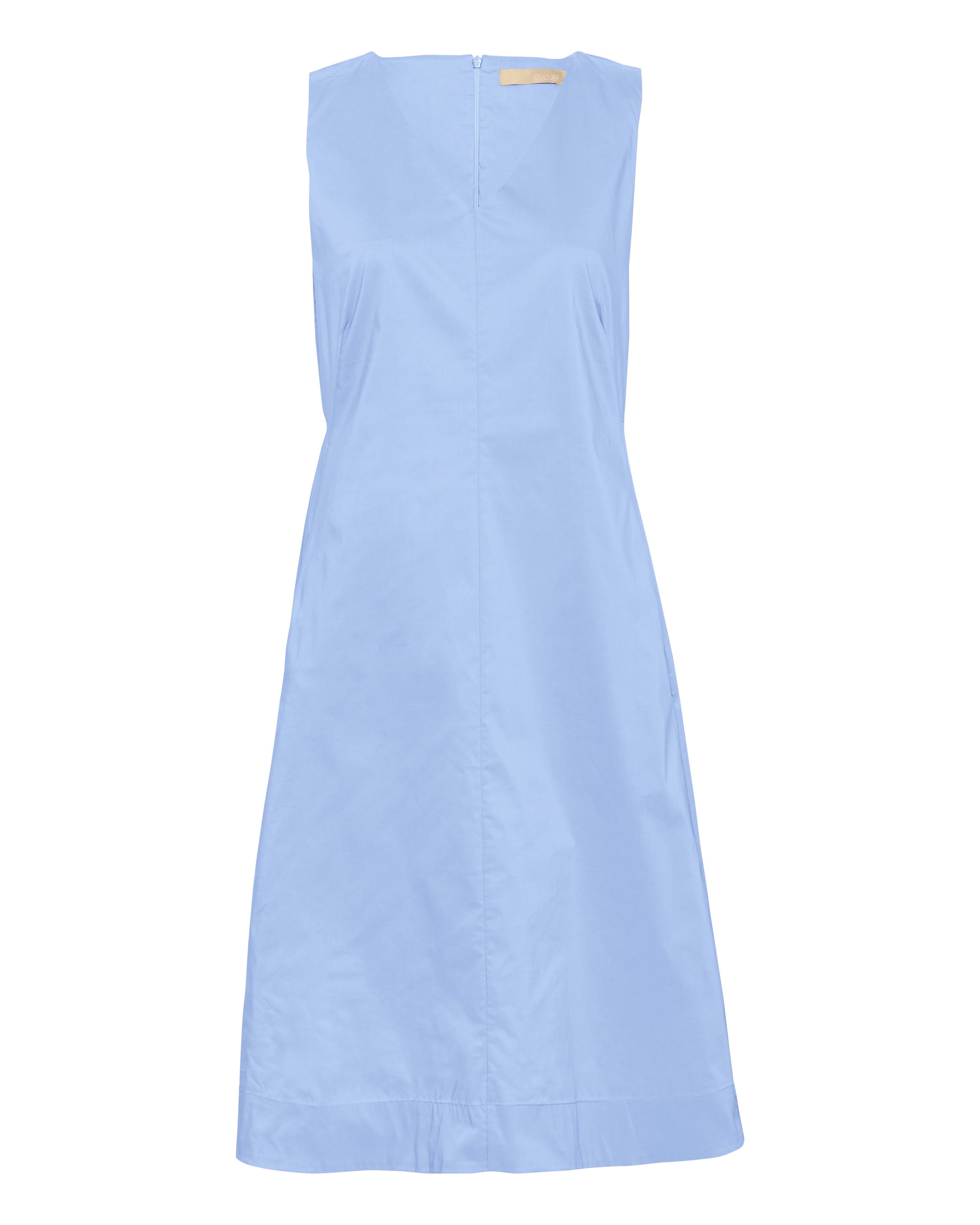 CULTURE Jurk 'CUnovi Antoinett' in Blauw: voorkant