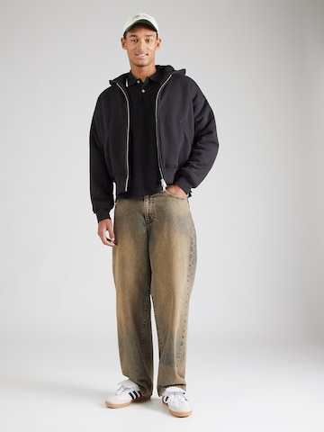 GUESS JEANS Μπλουζάκι σε μαύρο