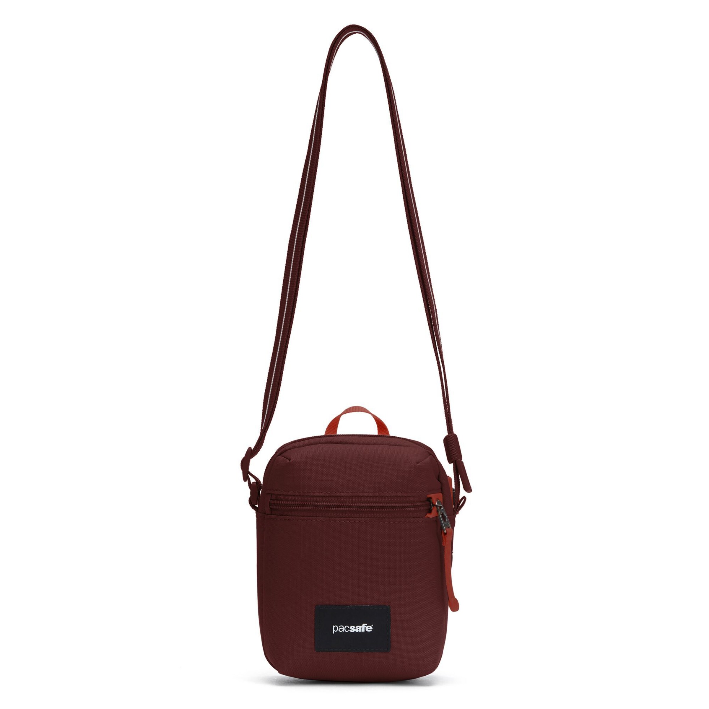 Sac à bandoulière 'Go Micro' Pacsafe en rouge