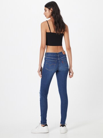 LEVI'S ® Скинни Джинсы '710 Super Skinny' в Синий