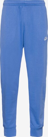 Nike Sportswear Pants 'Club' in Blue: front