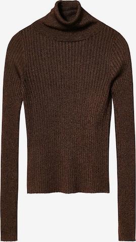 MANGO Sweater in Brown: front