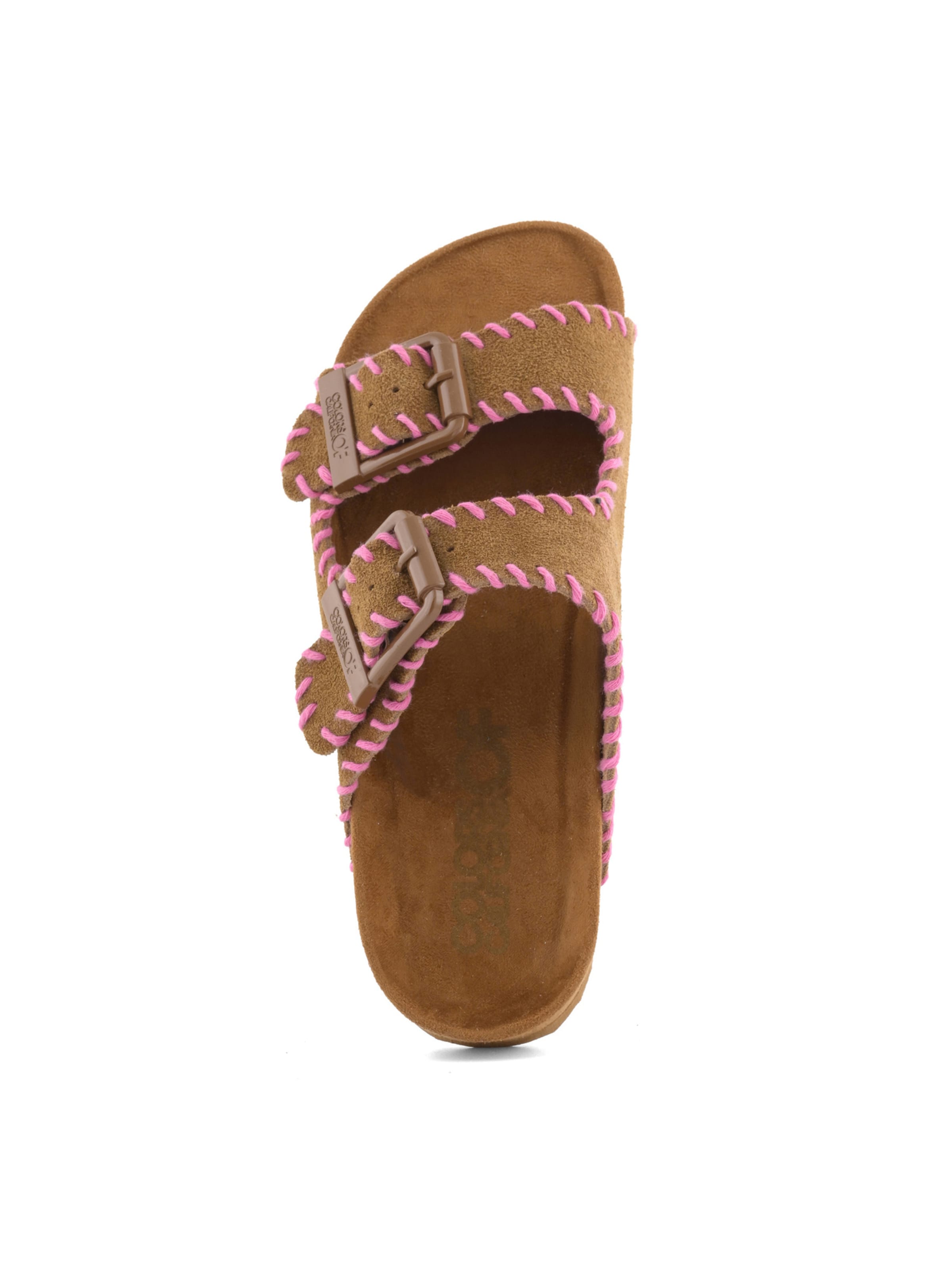 COLORS OF CALIFORNIA Pantolette i brun: topp