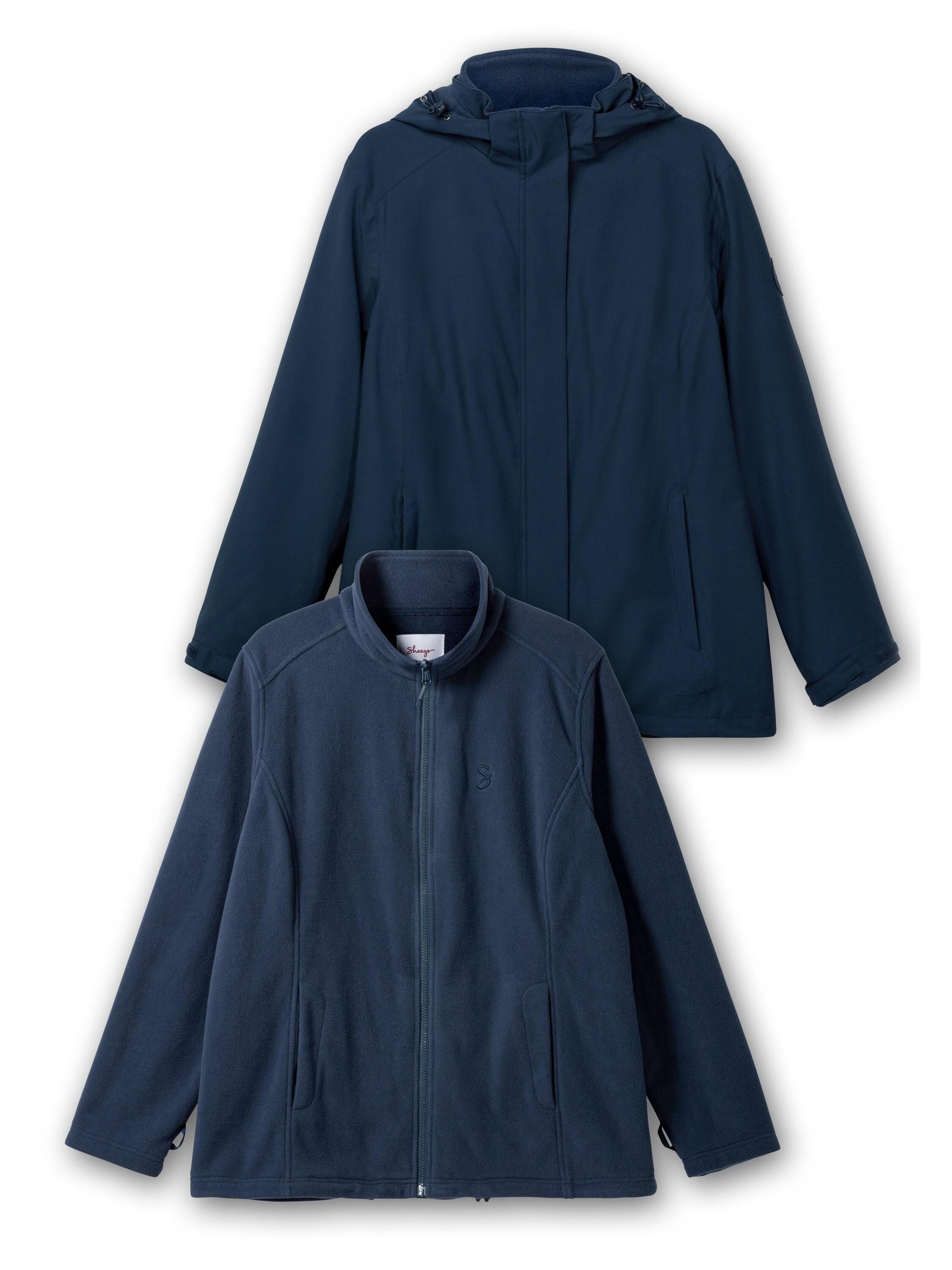 Giacca funzionale di SHEEGO in blu: frontale