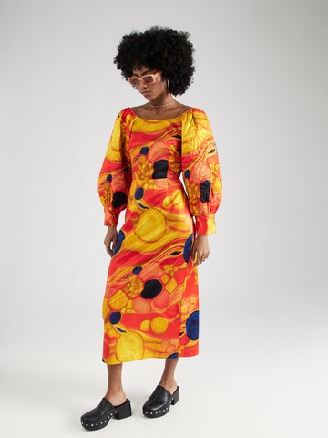 Robe 'MIRA' Helmstedt en rouge