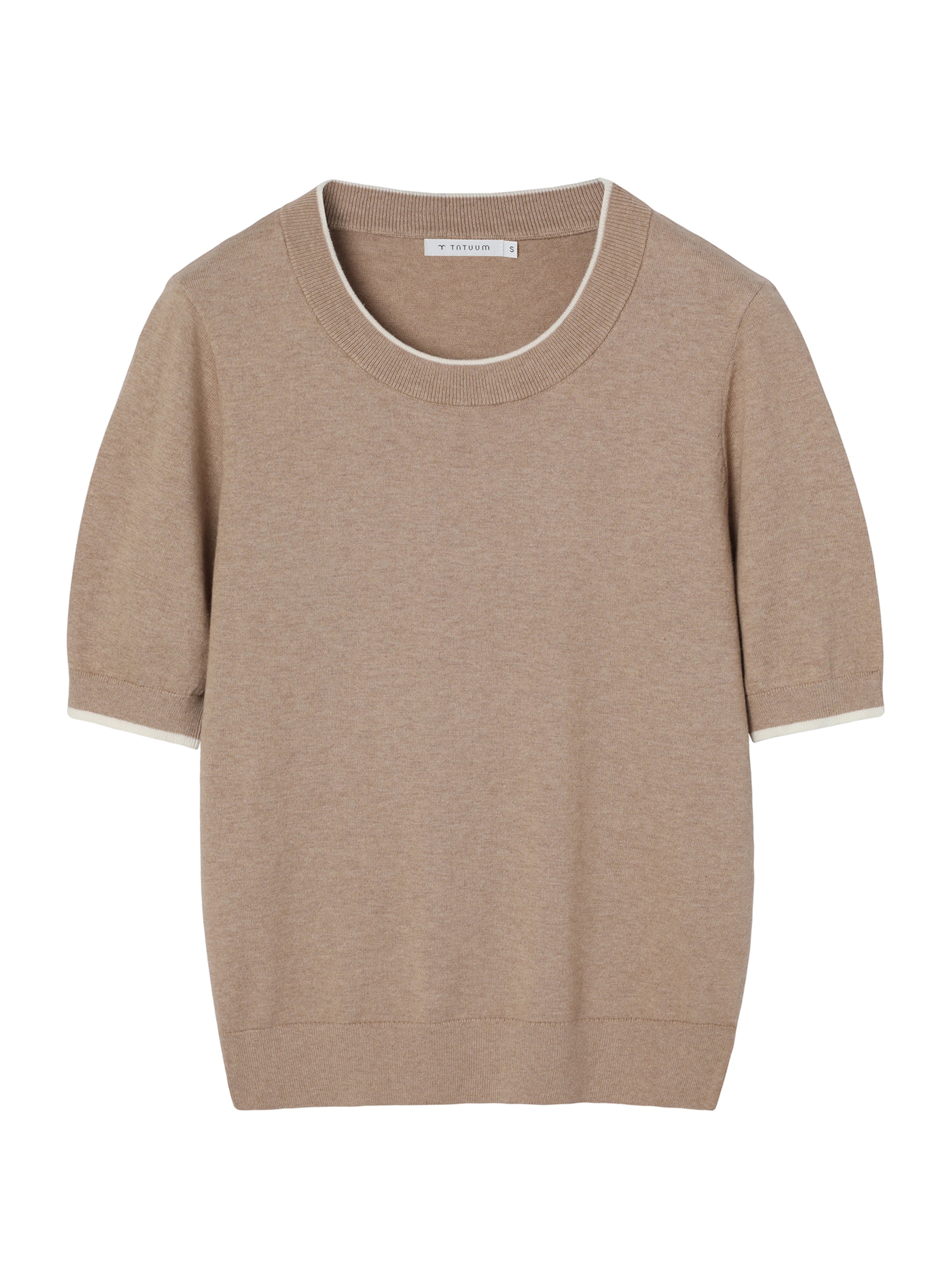 Pullover di TATUUM in beige: frontale