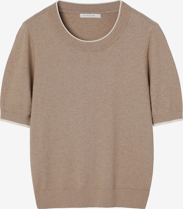 TATUUMPulover - bež boja: prednji dio