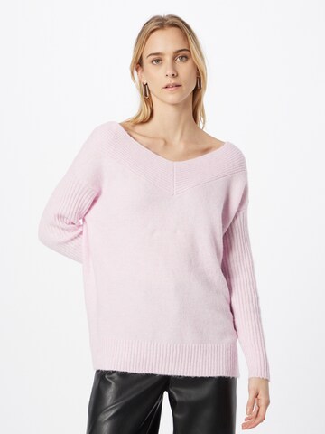 River Island Sweter w kolorze różowy: przód