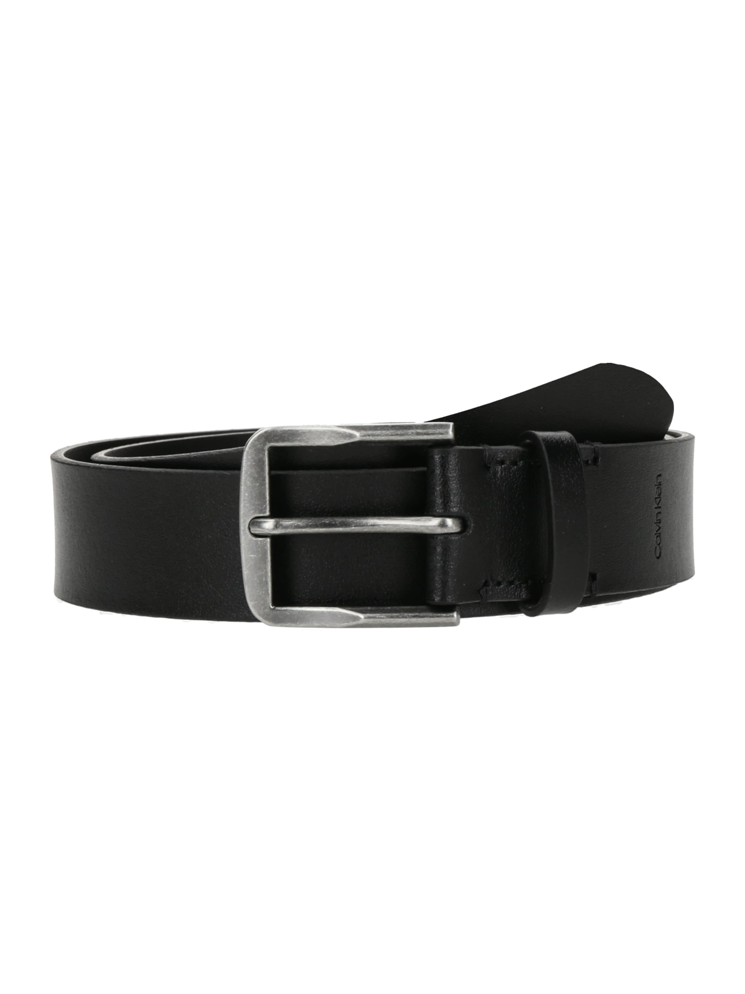 Ceinture 'CLASSIC' Calvin Klein en noir : devant