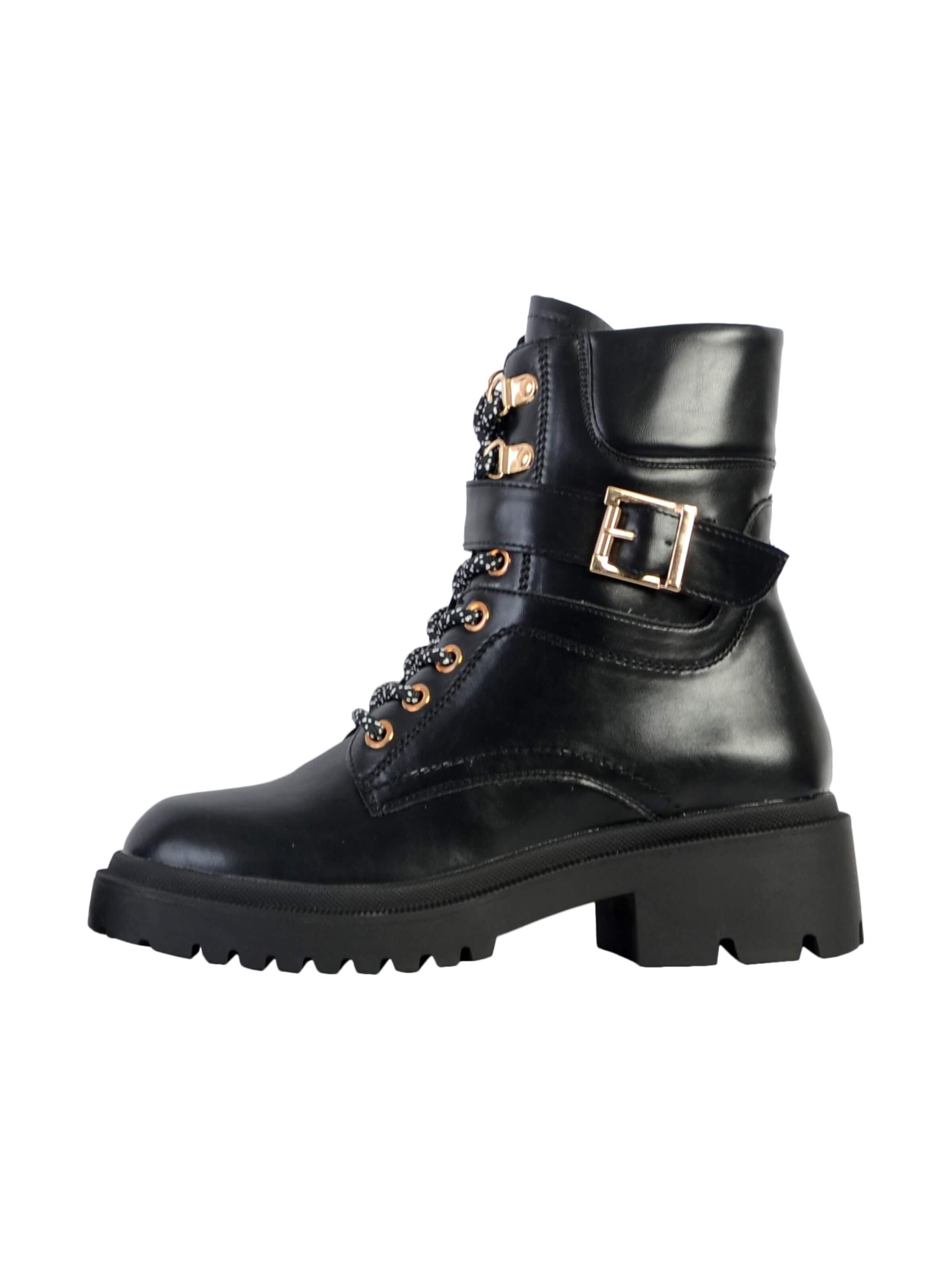 Ankle boots in 36 The Divine Factory di colore nero, Visualizzazione prodotti