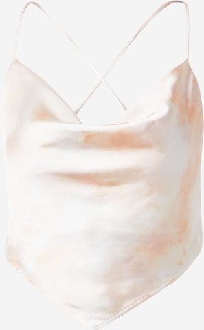 Gina Tricot Top in Beige: voorkant