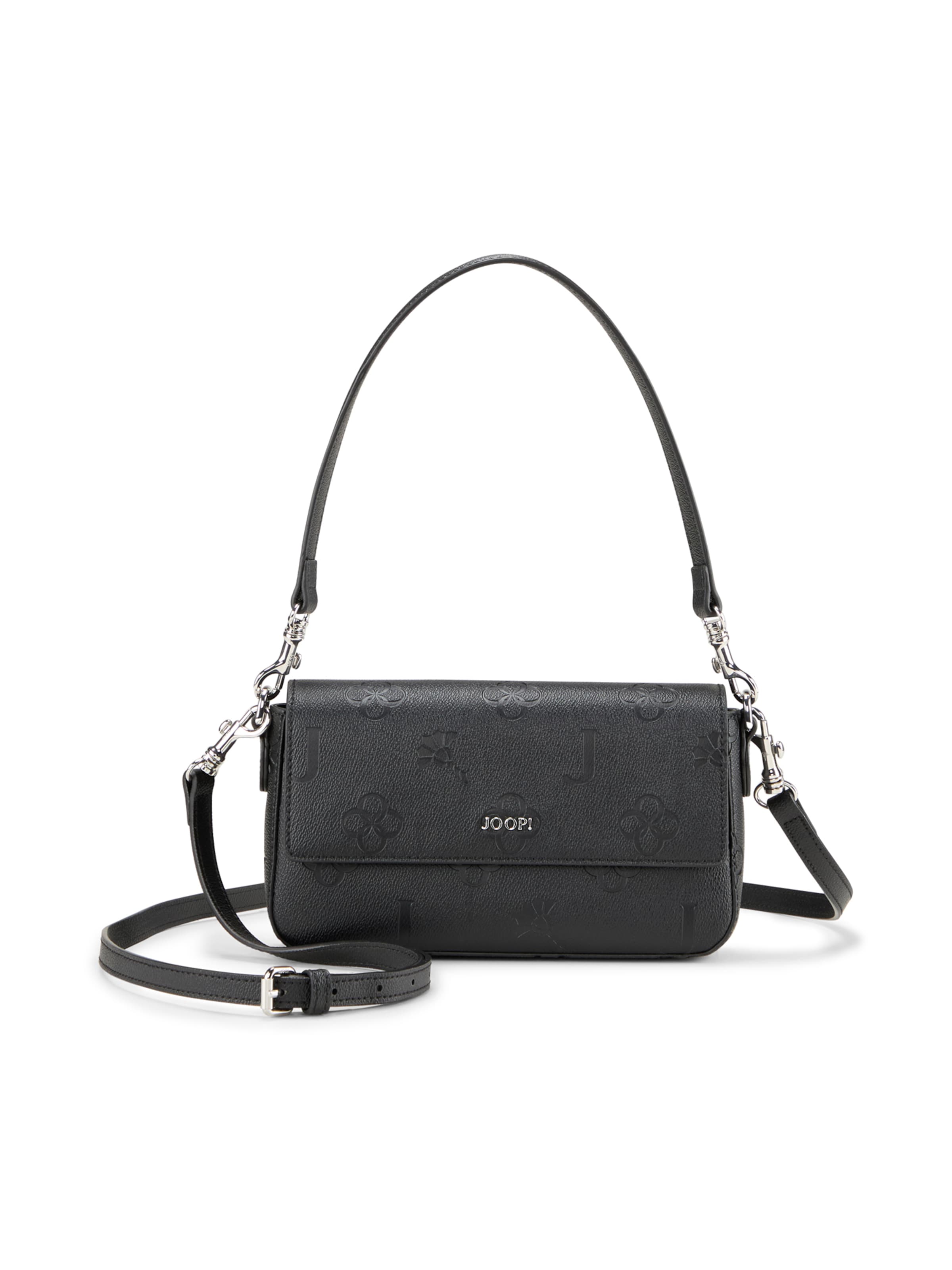 JOOP! Schultertasche 'Nil' in Schwarz: Vorderseite