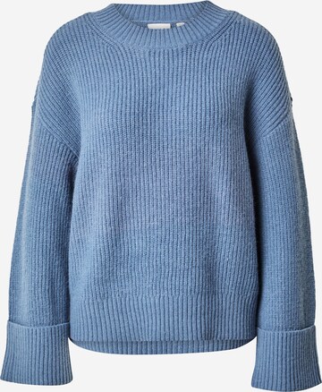 VILA Sweater 'POLULU' in Blue: front
