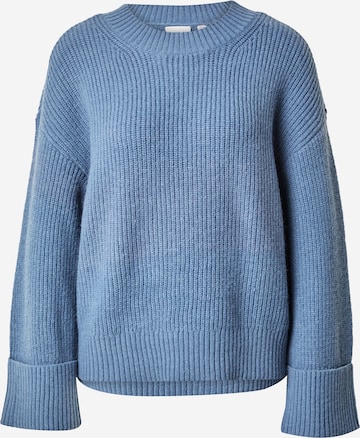 VILA Sweater 'POLULU' in Blue: front