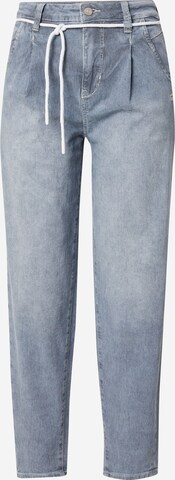 Gang Regular Pleated Jeans '94SILVIA' in Blue: front