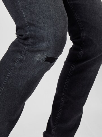 Tommy Jeans Slimfit Jeans 'SCANTON' in Schwarz