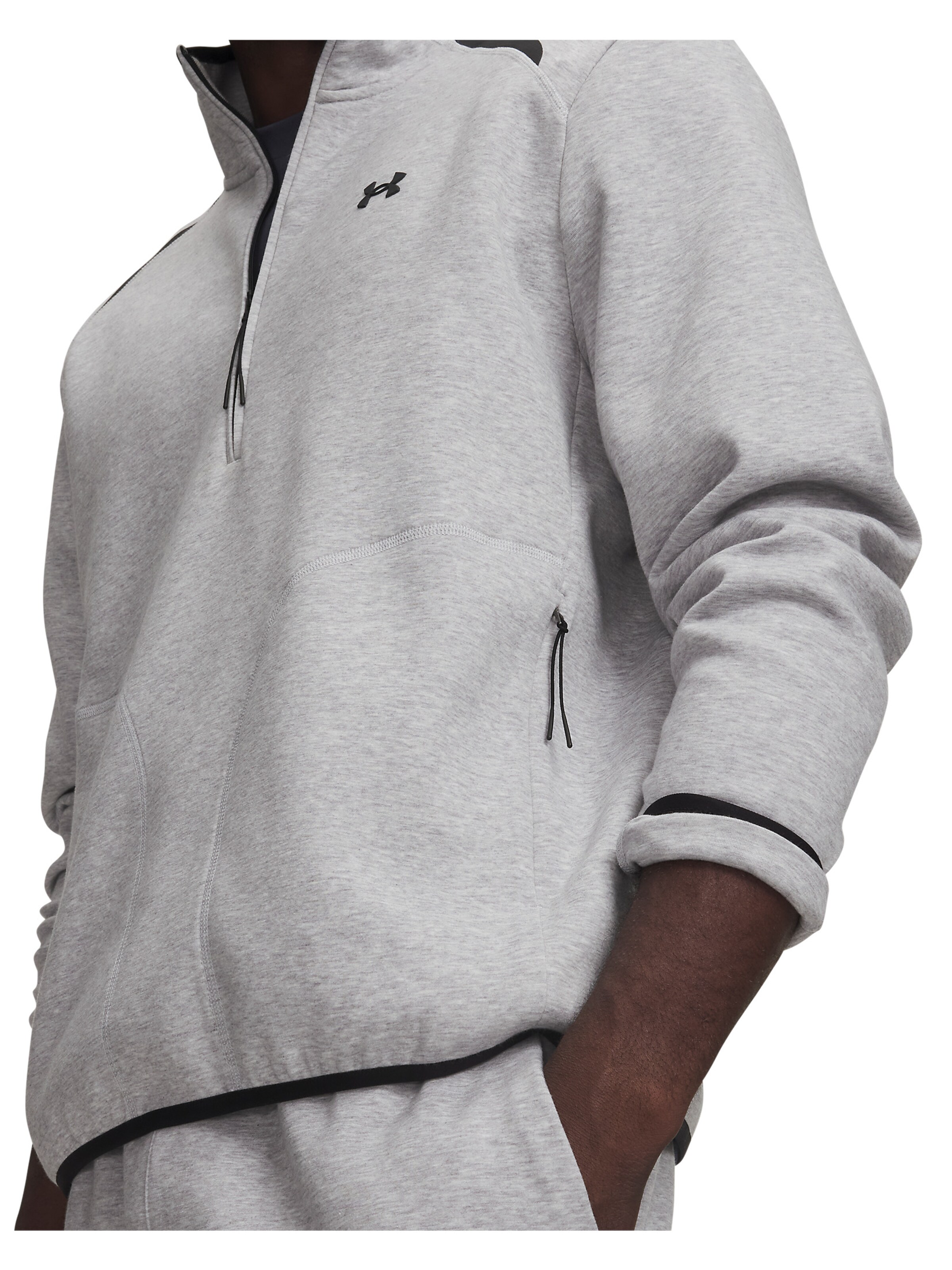 UNDER ARMOUR Sportsweatshirt in Grijs