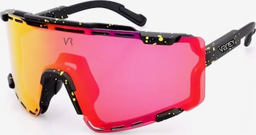Lunettes de soleil sport VEYREY en orange : devant