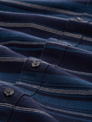 Fit confort Chemise TOM TAILOR en bleu
