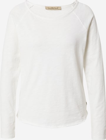 T-shirt Smith&Soul en blanc : devant