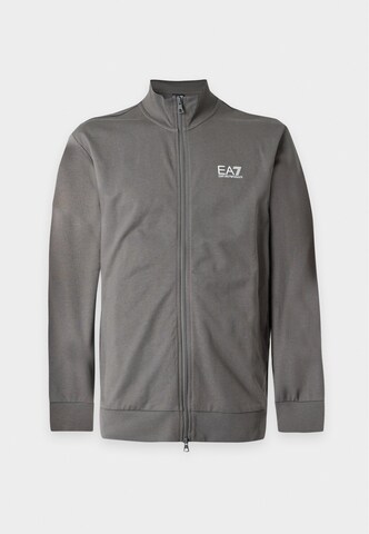 EA7 Emporio Armani Sweatjacka i grå: framsida