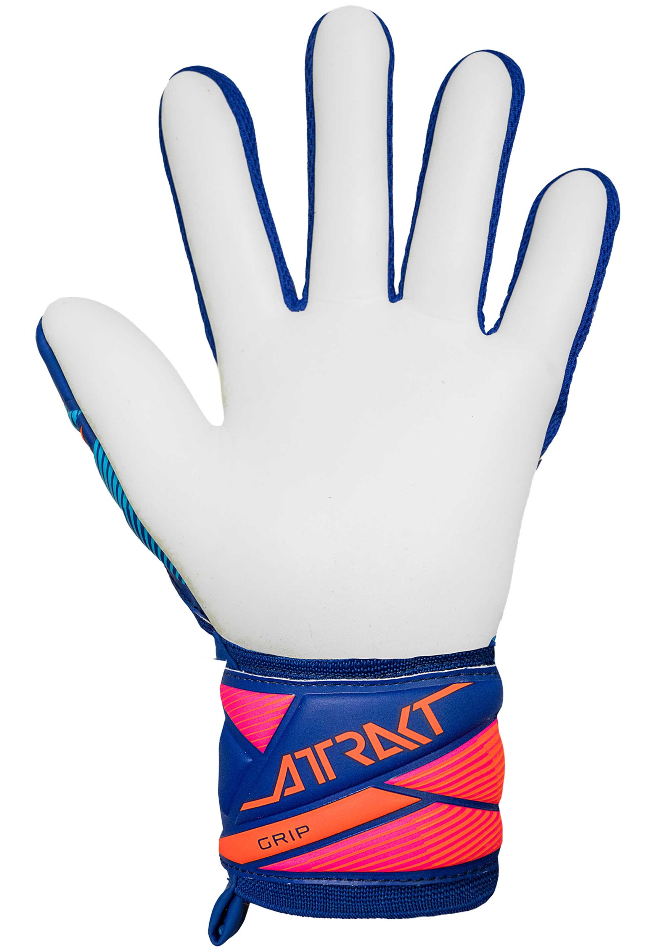 REUSCH Athletic Gloves 'Attrakt Grip' in Blue