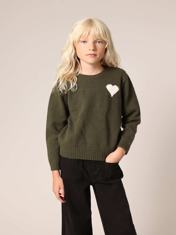 Pull-over 'ADONIS' Deeluxe en vert : devant