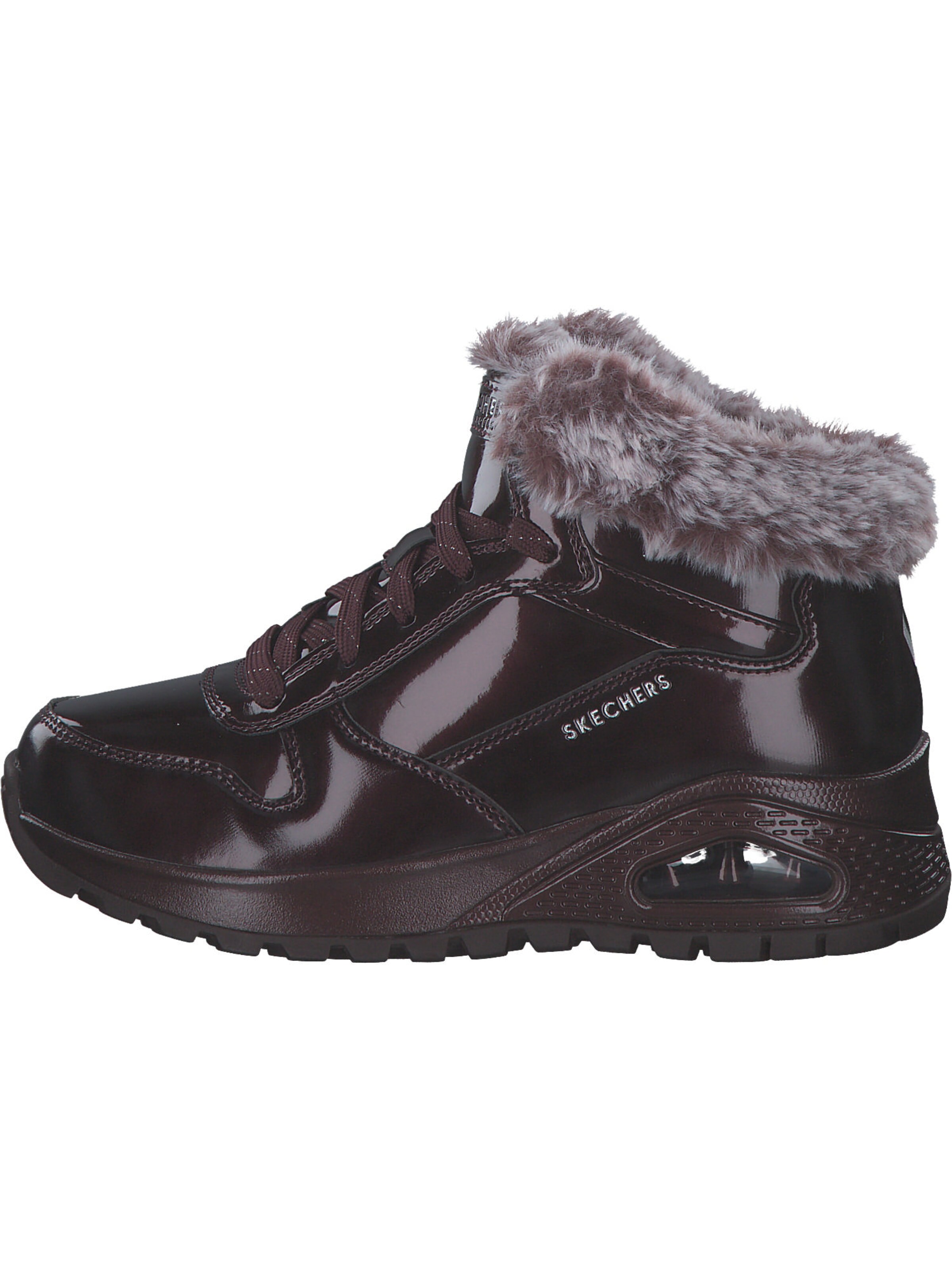 SKECHERS Lace-up bootie in Brown