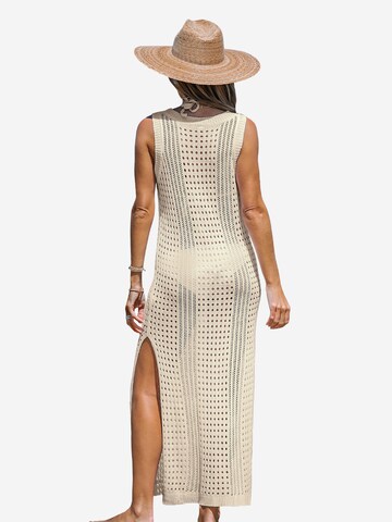 Cupshe Beach Dress in Beige
