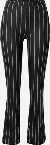 24COLOURS Bootcut Hose in Schwarz: predná strana