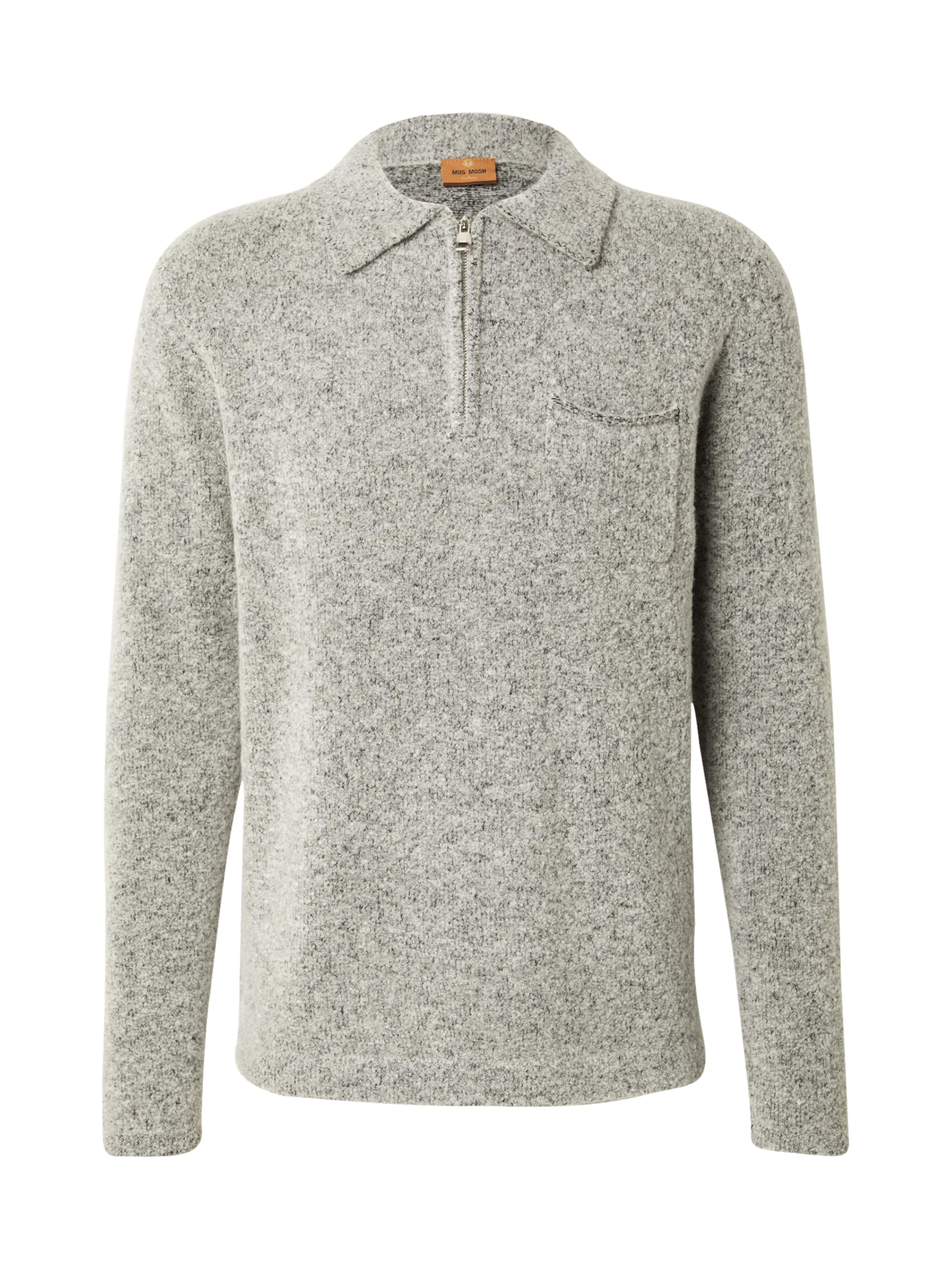MOS MOSH Sweater 'MMGRyan' in Grey: front