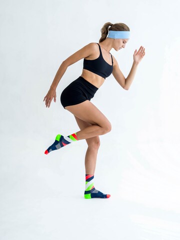 INCYLENCE Athletic Socks 'LOOPS' in Blue