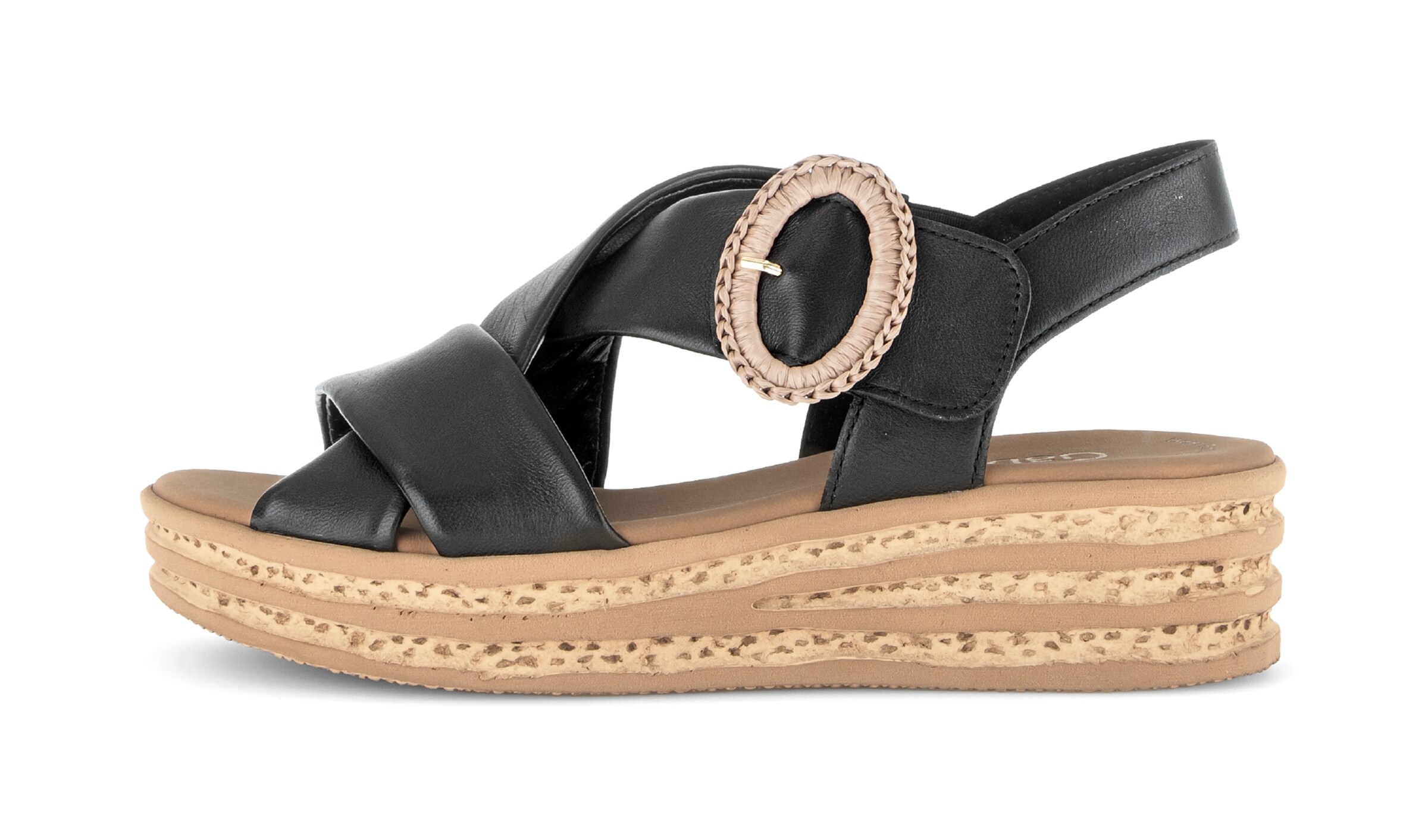 GABOR Riemensandale in Schwarz