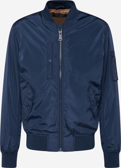 Schott NYC Jacke in blau, Produktansicht