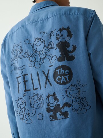 Next - Ajuste regular Camisa en azul
