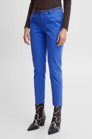 b.young - Slimfit Pantalón chino 'Days' en azul: frente
